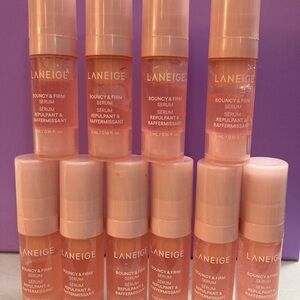 LANEIGE Bouncy & Firm Serum in Peachy Pink 5 ml each set of 10 jinu
